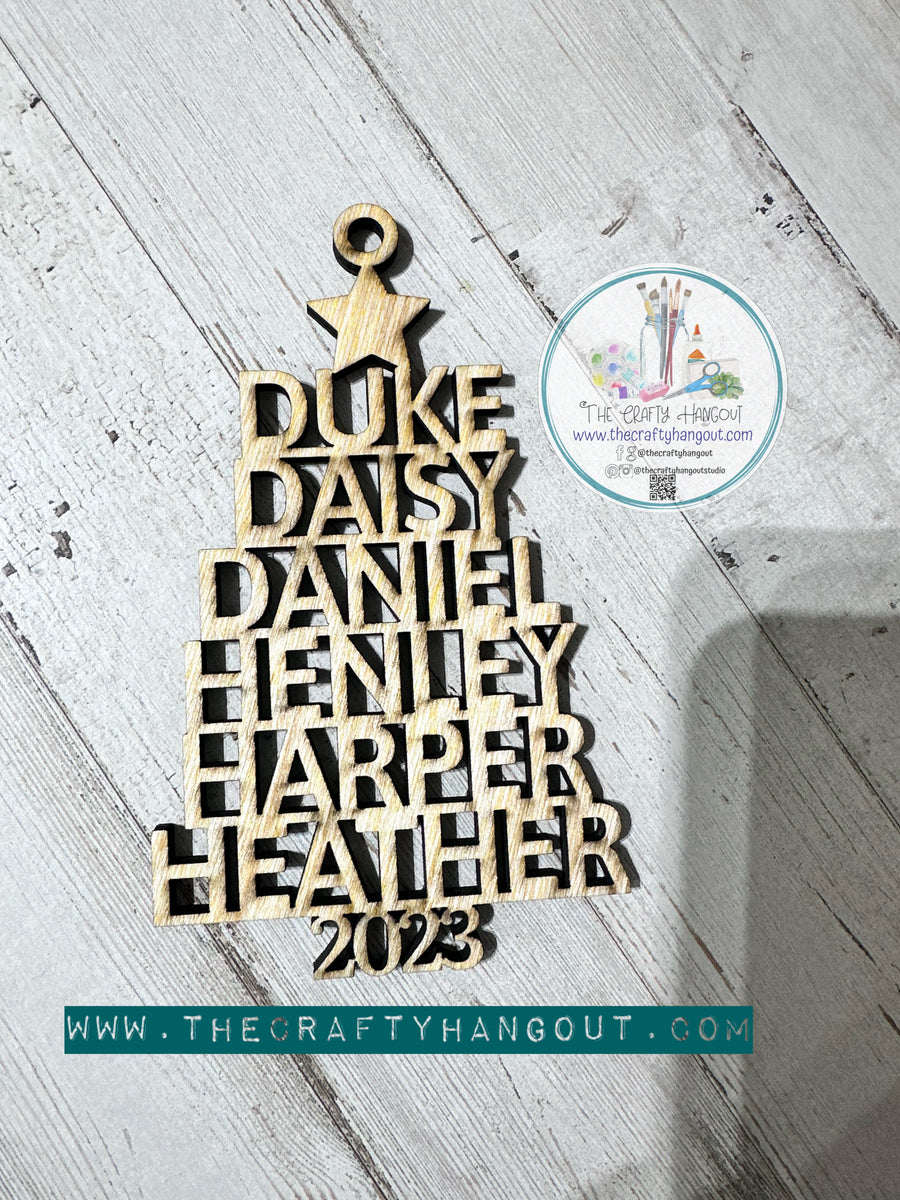 Christmas Tree Family Name Ornament The Crafty Hangout christmas-tree-family-name-ornament-the-crafty-hangout