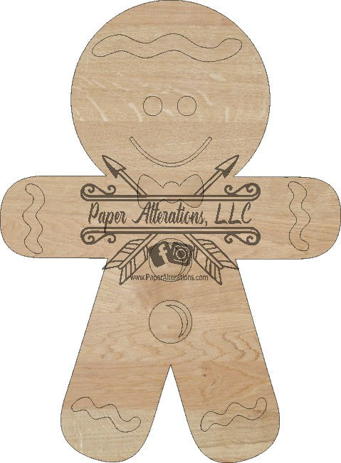 Blank - Gingerbread Man 2