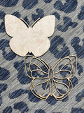 3d mosaic frame Butterfly