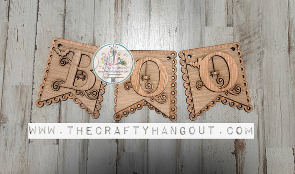 Halloween Boo Banner TSM