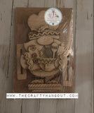 Gingerbread Baking Gnome Shelf Sitter TSM