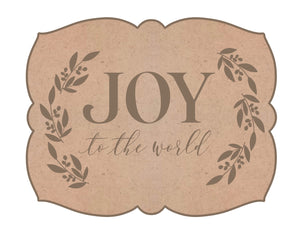 Blank - Joy to the World