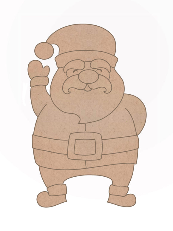 Blank - Jolly Santa