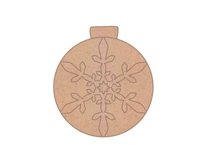 Blank - Snowflake Ornament