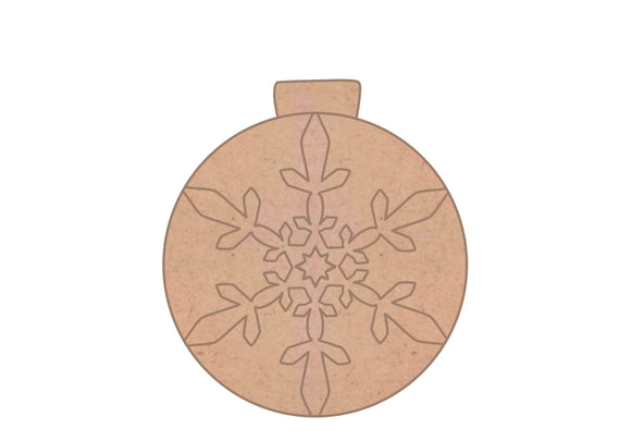 Blank - Snowflake Ornament