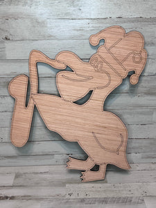 Blank - Mardi Gras Animal cracker Pelican Second Line