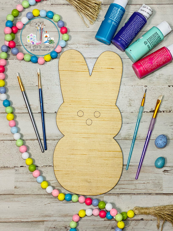 Blank - Easter Peep Bunny