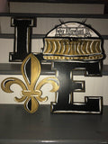 Painted - Love Fleur De Lis with Dome