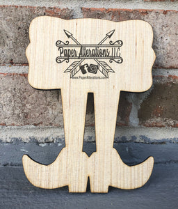 Blank - Witch legs with Frame