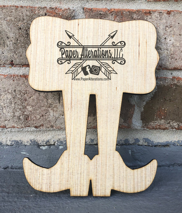 Blank - Witch legs with Frame