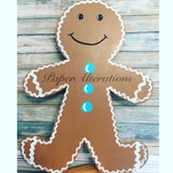 Painted - Gingerbread Man 1