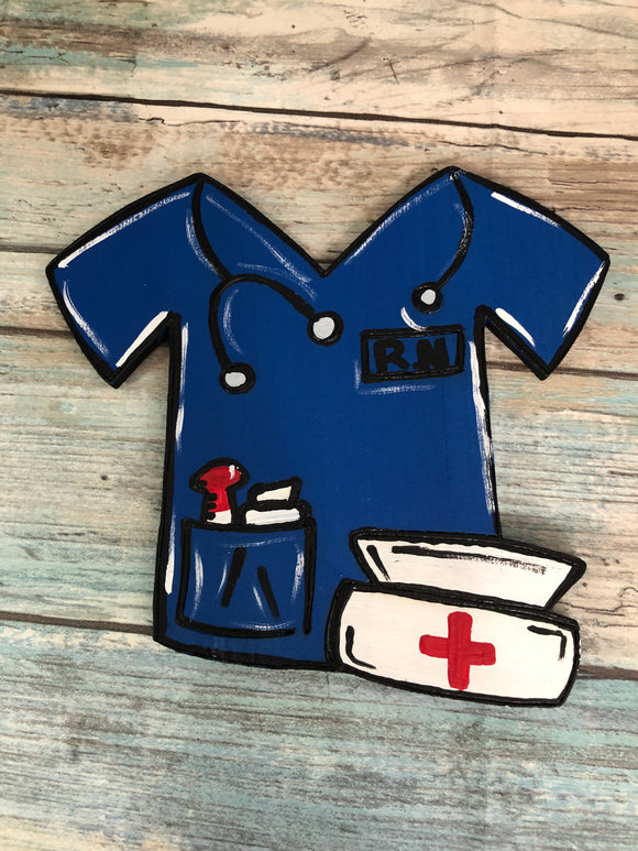 Painted - Nurse Scrubs 1