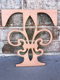 Blank - Fleur de Lis Monogram