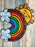 Painted - Sunshine Rainbow