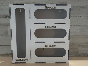 Painted- Wooden Foil storage container