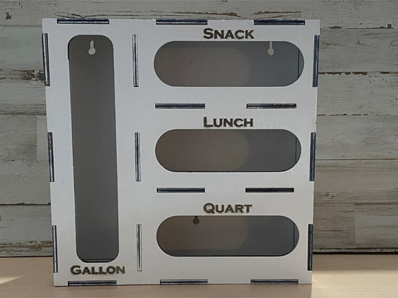 Painted- Wooden Foil storage container