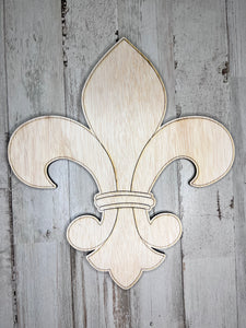 Blank - Mardi Gras Love Fleur de Lis