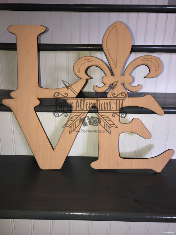 Blank - Louisiana Love Fleur de lis