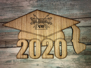 Blank - Grad Cap over 2021