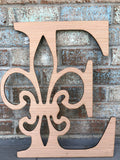 Blank - Fleur de Lis Monogram