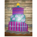 Painted - Birthday Cake