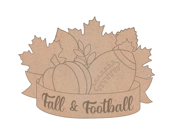 Blank - Fall Football Banner