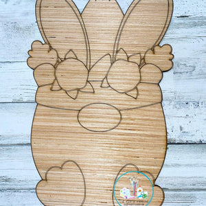 Painted - Easter Bunny Sitting Gnome