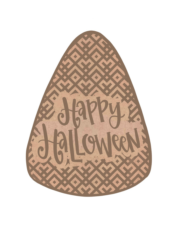 Blank - Halloween Candy Corn with Design
