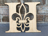 Blank - Fleur de Lis Monogram