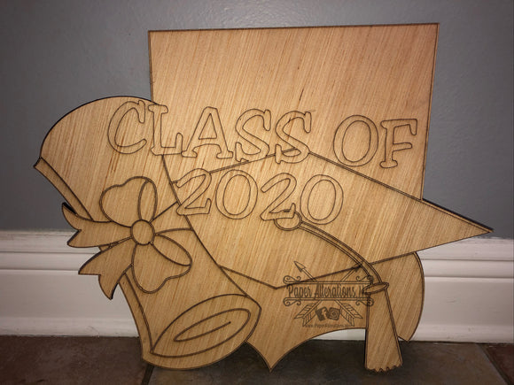 Blank - 2024 Grad Cap w/Diploma