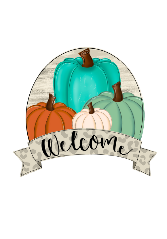 Blank - Pumpkin Pile with banner