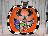 Painted - Candy Jack o lantern.