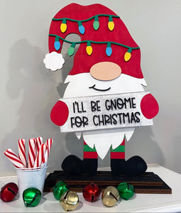 Painted -  Gnome Shelf Sitter