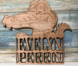 Painted - Gator Carpool Hanger