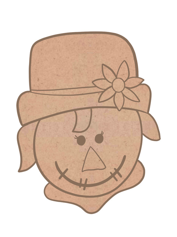 Blank - Sunflower Scarecrow