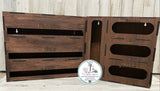 Painted- Wooden Foil storage container